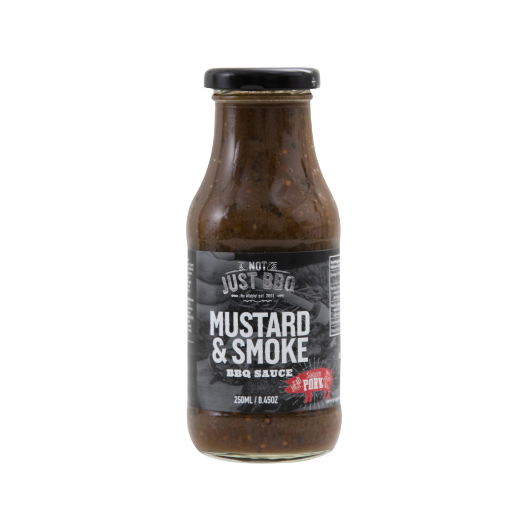 Mustard & Smoke BBQ Marinade & Sauce 250 ML Not Just BBQ