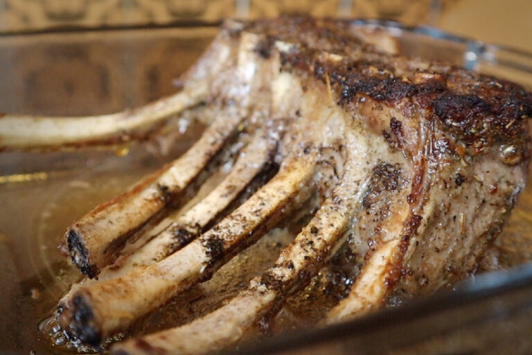 Lamsrack-bbq-kruiden lamb rack