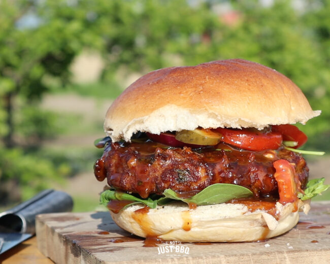 lekker hamburger bbq