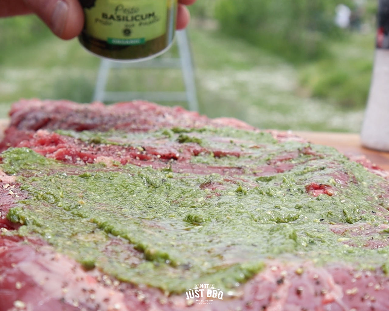 Gevulde Bavette Rollade Op De Barbecue Not Just BBQ