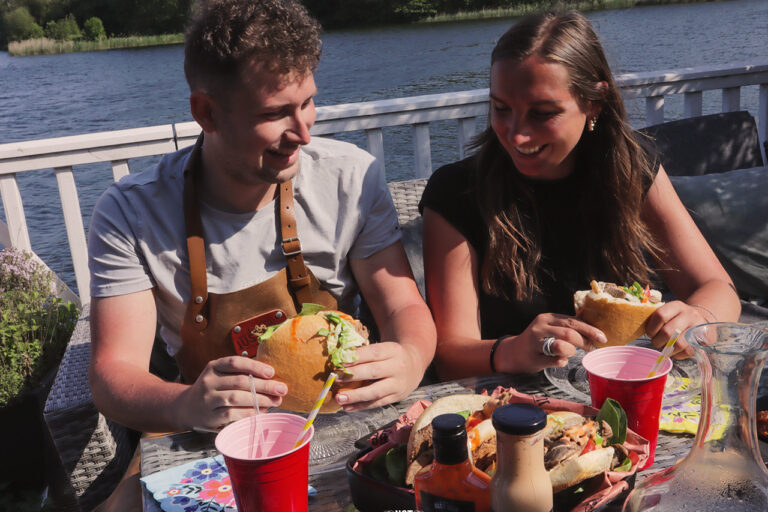 fun summer bbq veal kebab sandwich kebab from veal bbq recipe