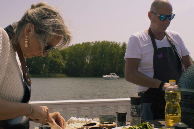 samenn koken bbq samen barbecue