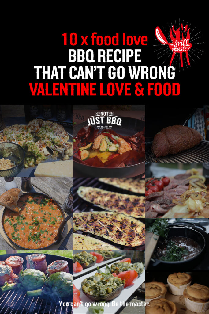 10 x Valentine recipes on your barbecue