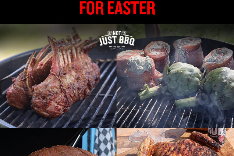 cover 4x BBQ recipes 4 best & easy Easter BBQ recipes