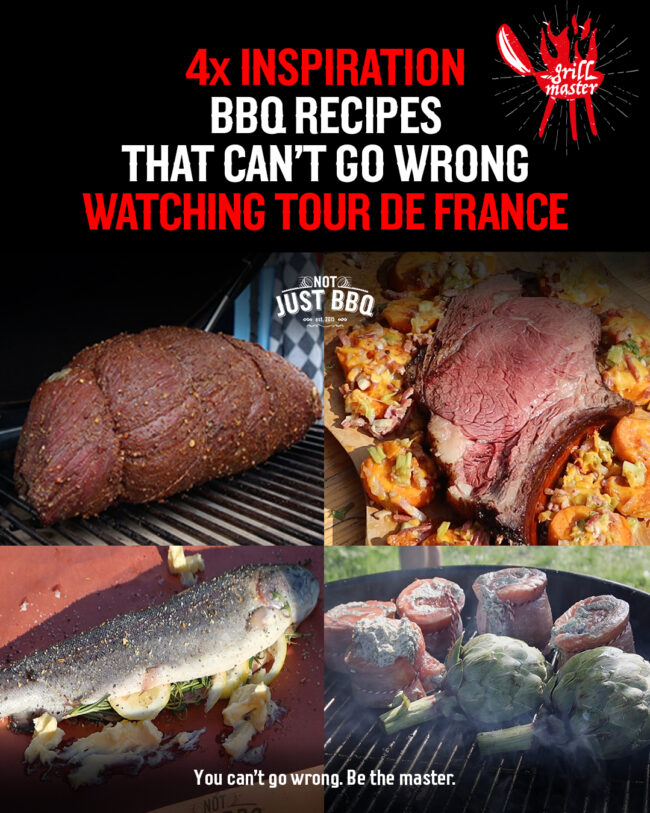 recepten op de grill die perfect zijn tijdens Tour de France